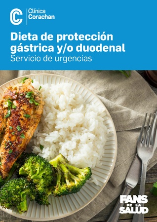 Dieta de protección gástrica y/o duodenal