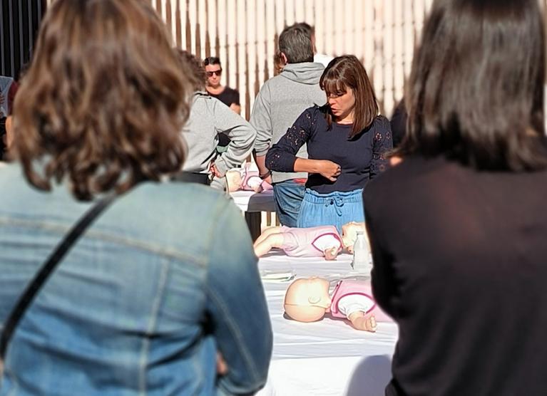 FC Reanimación cardiopulmonar pediátrica para padres