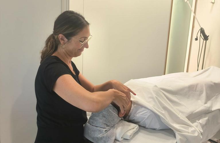 Masaje facial oncologico