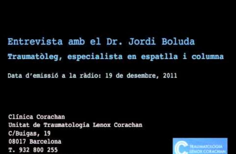 Entrevista al Dr. Boluda