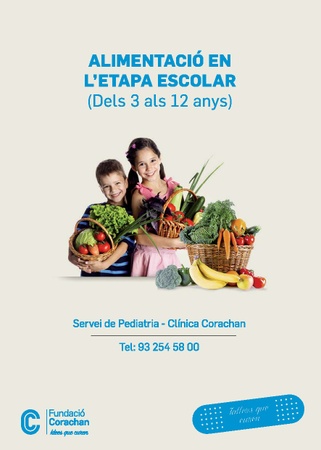 Alimentació en l'etapa escolar (3-12 anys)