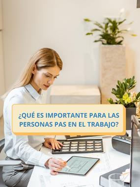 Què és important per a les persones PAS a la feina?