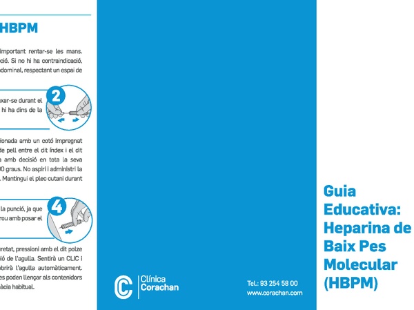 Guia Educativa: Heparina de Baix Pes Molecular (HBPM)